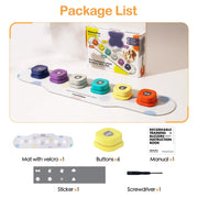 voice recording dog communication buttons, view 10 - MRSLM