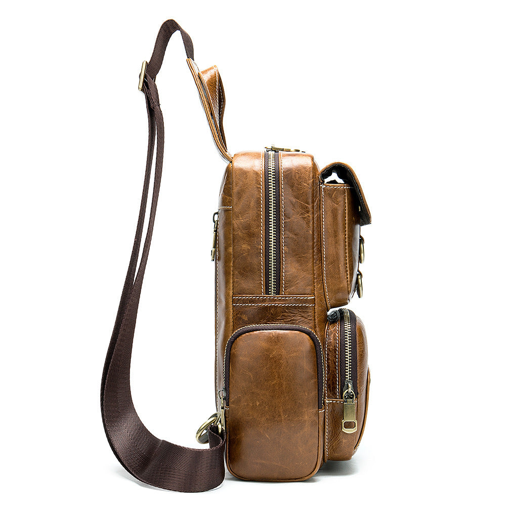 Stitched Front Pocket Bag