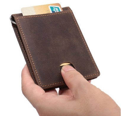 Handmade Simple Leather Wallet