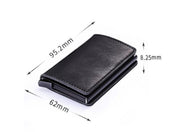 rfid blocking card wallet, view 2 - MRSLM