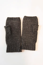 wool cashmere half finger gloves, view 7 - MRSLM