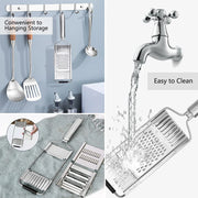 4-in-1 manual vegetable slicer and grater, view 5 - MRSLM