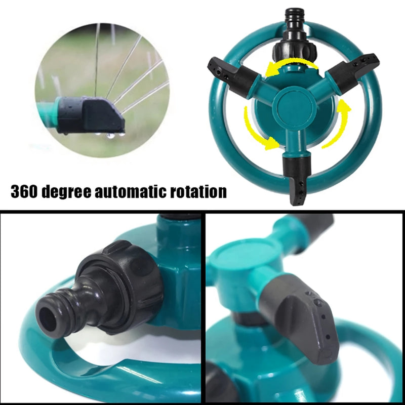 360 degree rotating garden sprinkler nozzle, view 4 - MRSLM