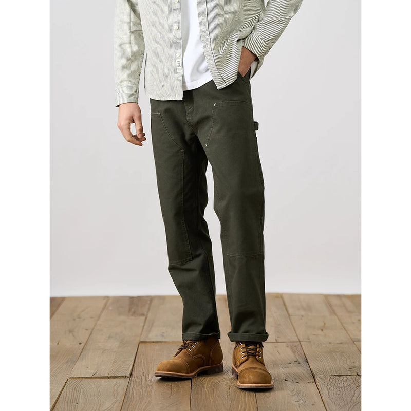 men's loose straight tactical cargo pants, view 7 - MRSLM