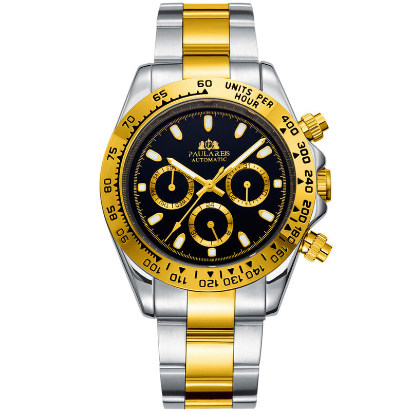 men's automatic luminous watch, view 5 - MRSLM