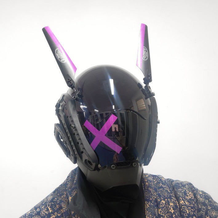 rabbit ear cosplay mask, view 5 - MRSLM