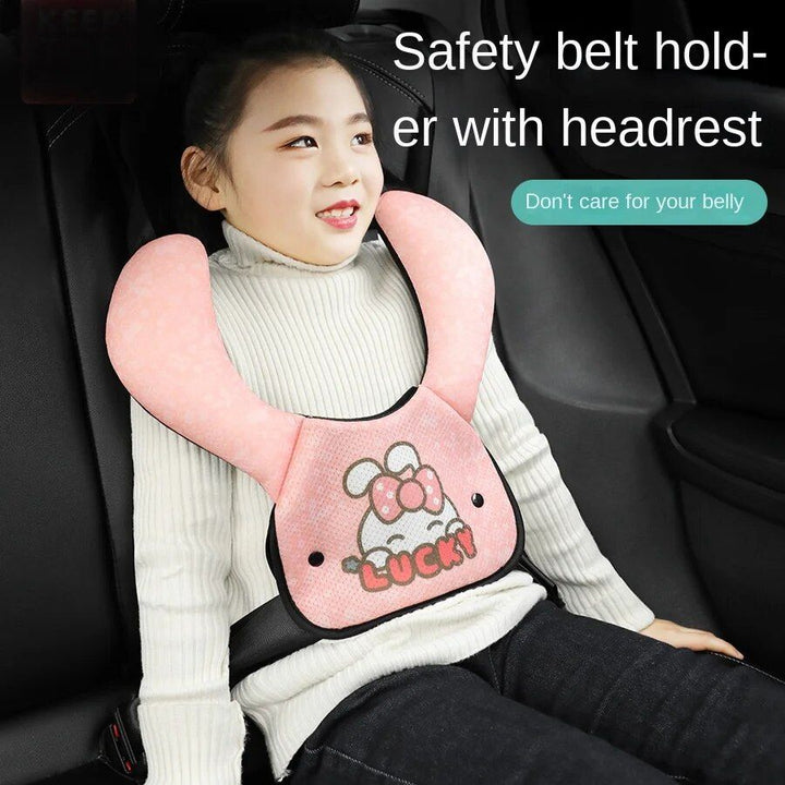 Child Car Safety Belt Adjuster - Simple Interior Safety Seat Belt for Kids 2023
