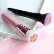 cat paw makeup brushes, view 5 - MRSLM