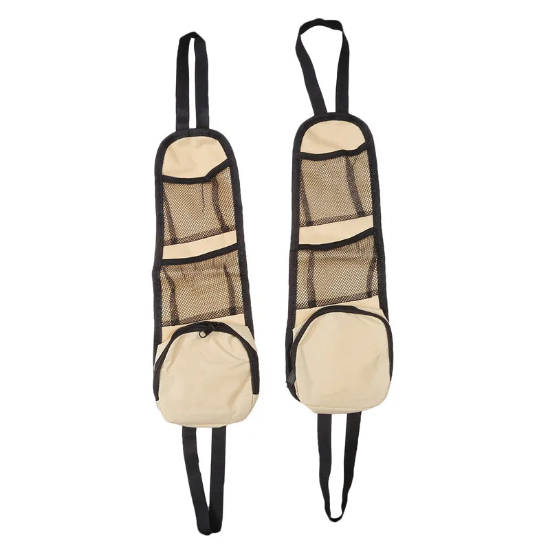 car seat organizer with multi-pocket storage, view 2 - MRSLM