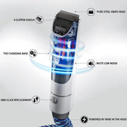 5-in-1 pet grooming kit with vacuum, view 5 - MRSLM