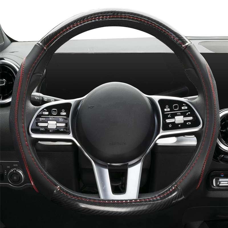 flat bottom D-shape steering wheel cover - MRSLM