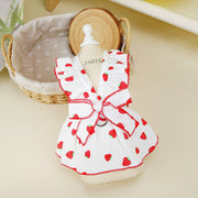 cute summer dog dress, view 3 - MRSLM