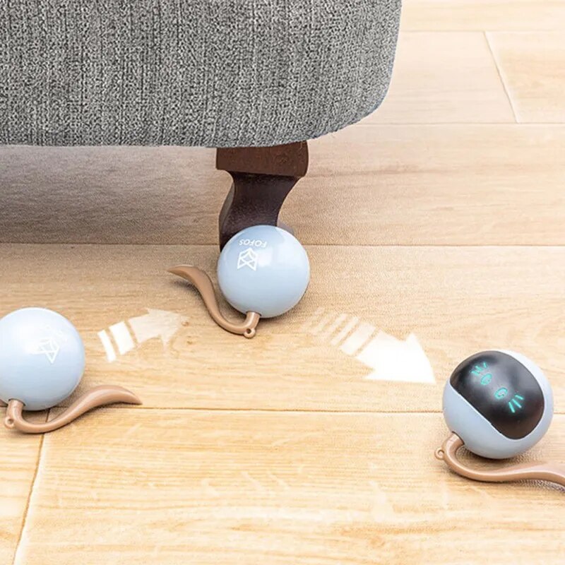 interactive cat ball toy, view 6 - MRSLM
