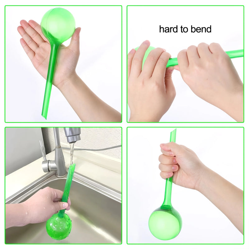 Conjunto de 3 lâmpadas de irrigação automática para plantas