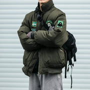 Baseball cotton-padded jacket, view 7 - MRSLM