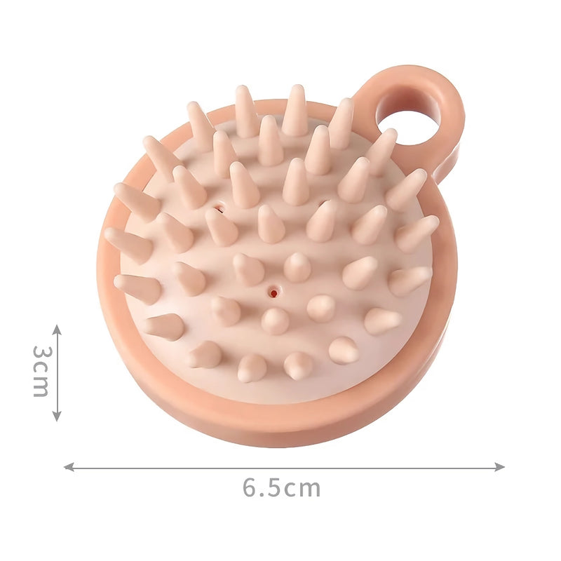 silicone scalp massaging shampoo brush, view 2 - MRSLM