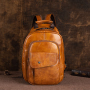 men's cowhide travel bag, view 6 - MRSLM