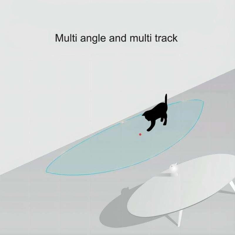 Interactive cat laser toy, view 4 - MRSLM