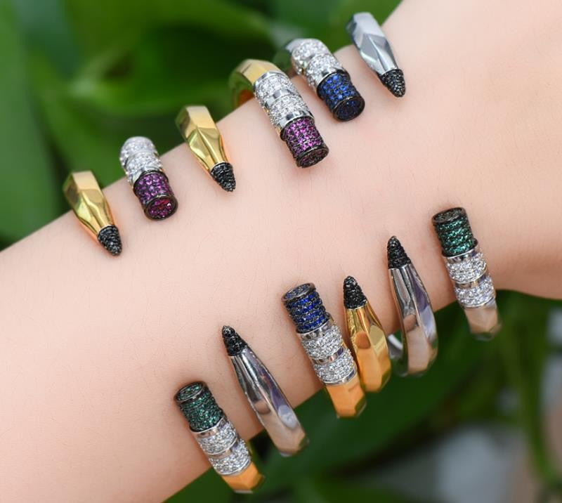 micro set zircon pencil bracelet - MRSLM