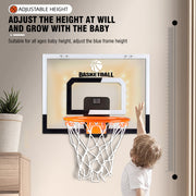 wall-mounted basketball hoop with score counter, view 9 - MRSLM