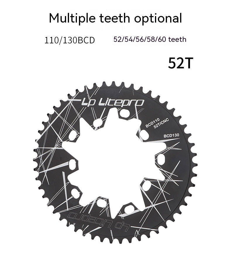 folding bike chainring, view 8 - MRSLM