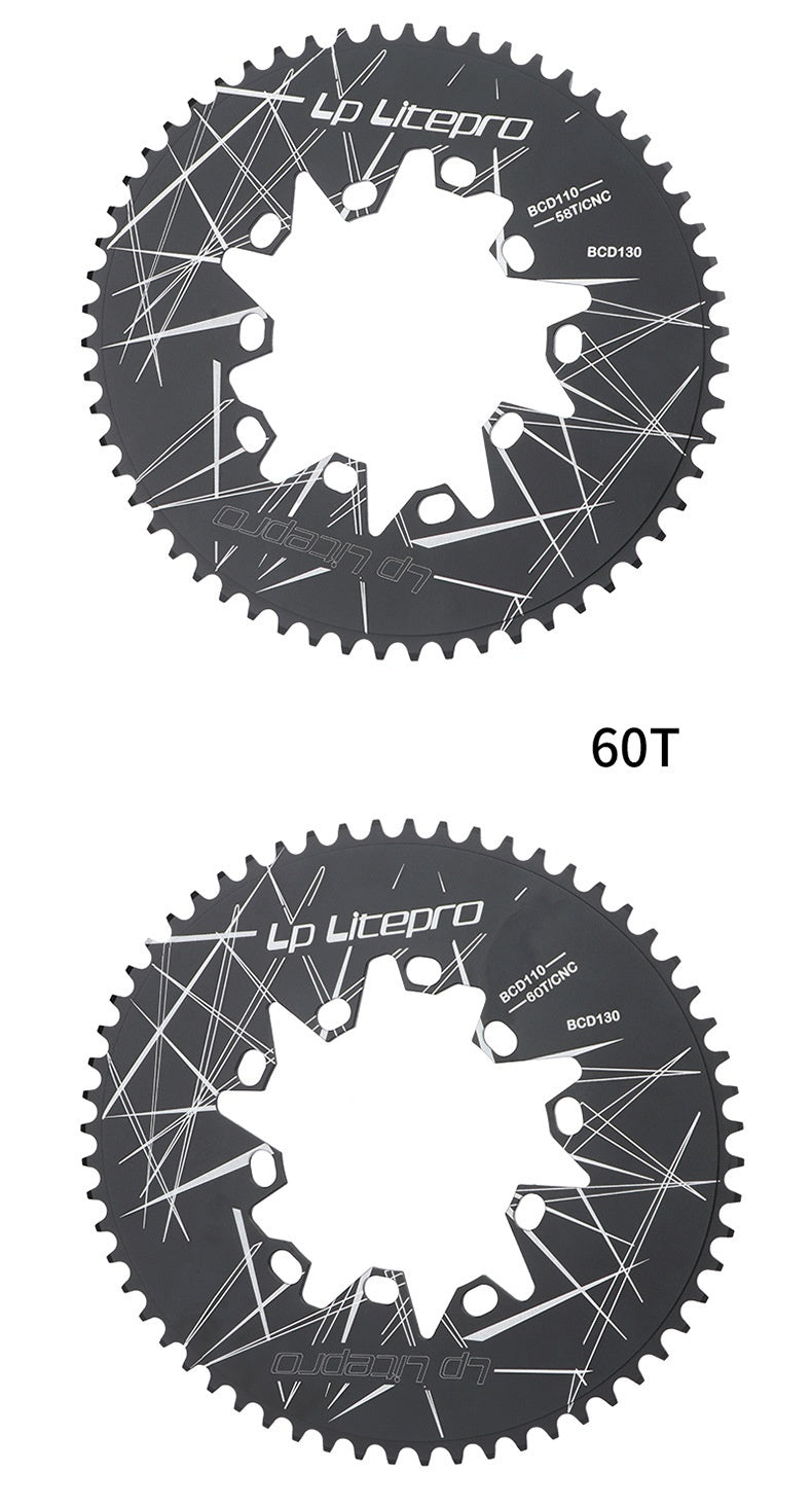 folding bike chainring, view 9 - MRSLM