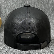 genuine leather baseball cap, view 10 - MRSLM