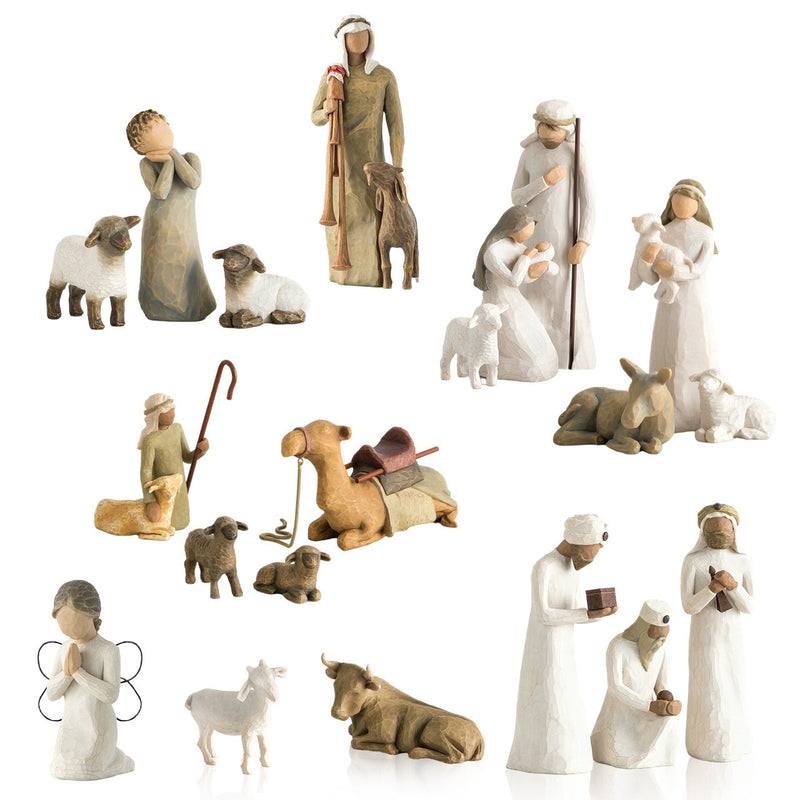 nativity manger set, view 8 - MRSLM