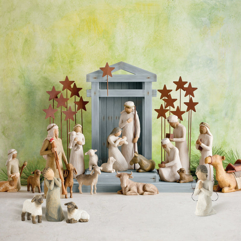 nativity manger set, view 10 - MRSLM