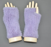 Comfortable winter fur half finger gloves, view 3 - MRSLM