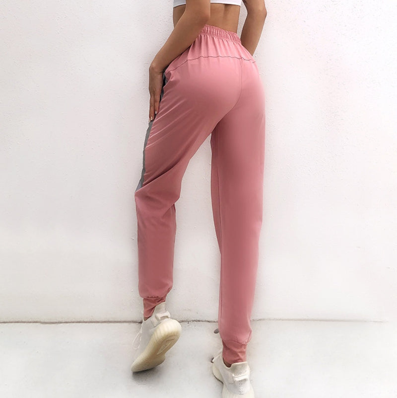Side Reflective Stripe Sweatpants
