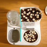 smart cat feeder and water dispenser, view 12 - MRSLM