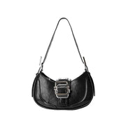 half moon shoulder hobo bag, view 5 - MRSLM