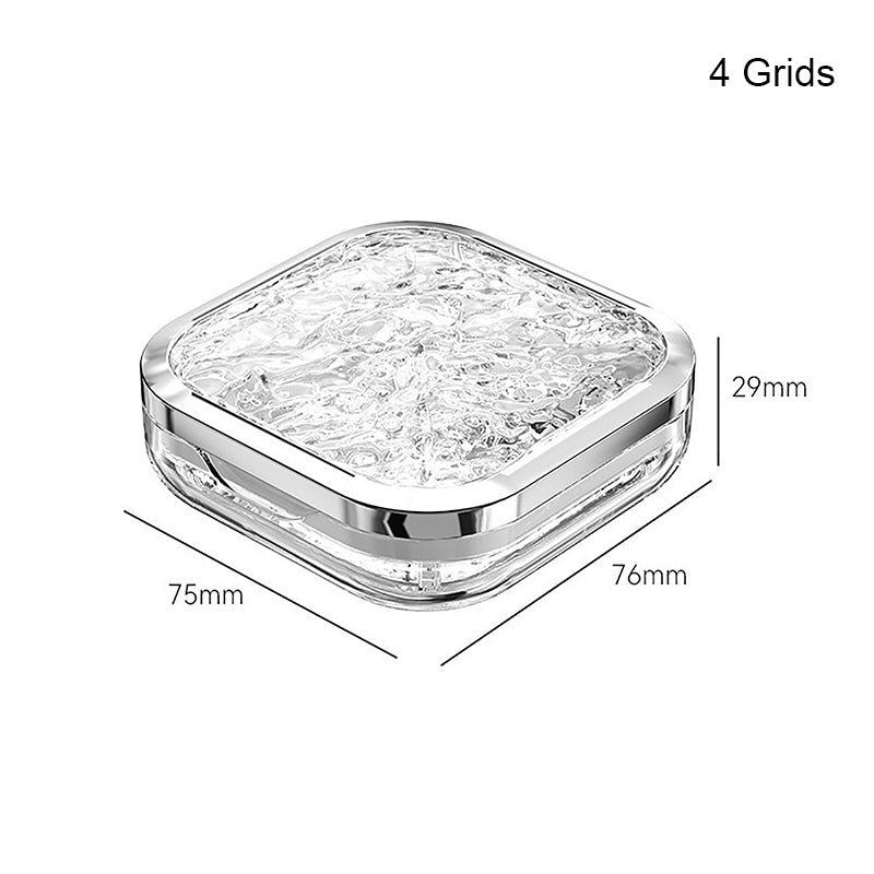 travel mini portable pill box, view 3 - MRSLM