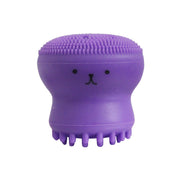 silicone octopus face cleansing brush, view 3 - MRSLM