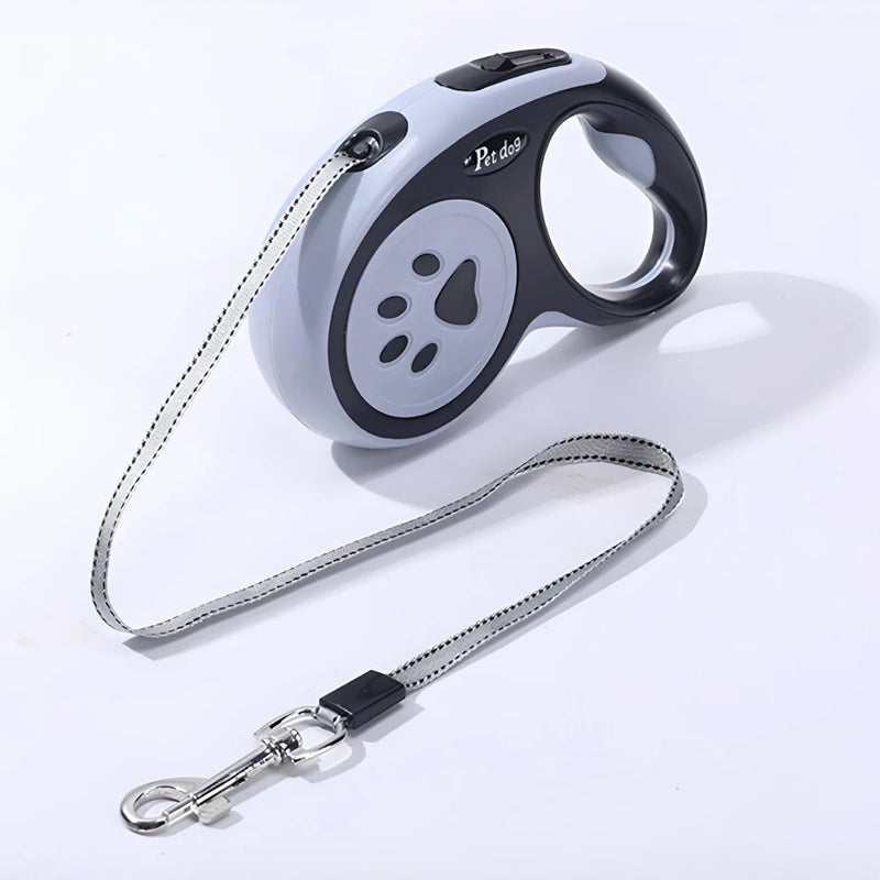 retractable nylon dog leash, view 6 - MRSLM