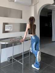 retro gradient jeans, view 6 - MRSLM