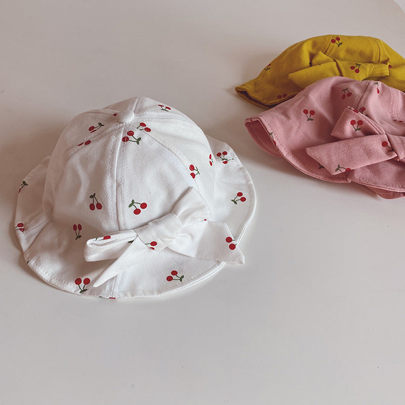 kids fruit print bucket hat, view 12 - MRSLM