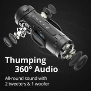 portable bluetooth speaker with 360 sound, view 4 - MRSLM