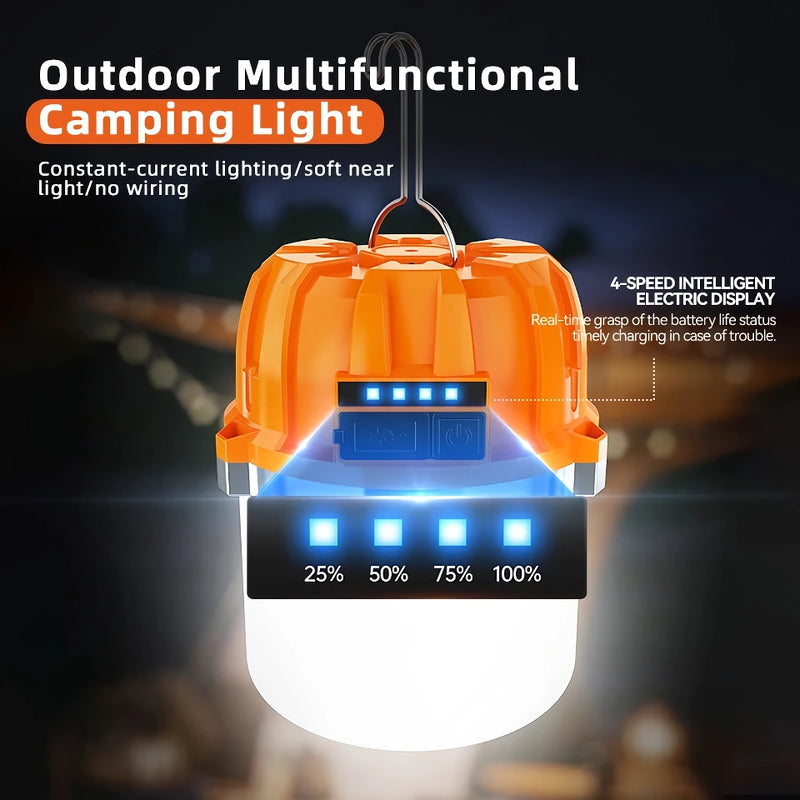 rechargeable led camping lantern, view 5 - MRSLM