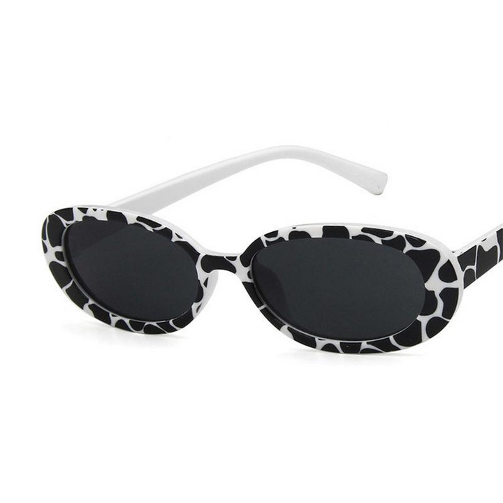 Vintage Cat Eye Oval Sunglasses for Women