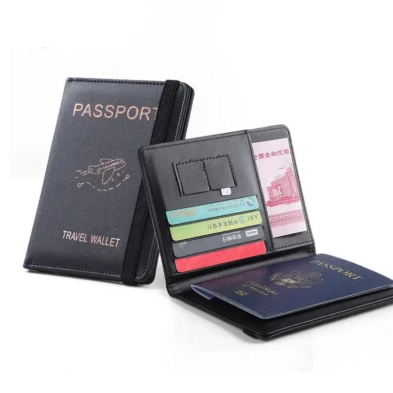 Capa de passaporte vintage RFID para negócios