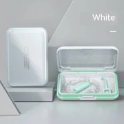 denture bath container, view 4 - MRSLM