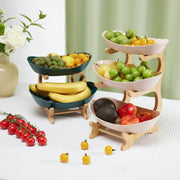 modern layered fruit tray, view 8 - MRSLM
