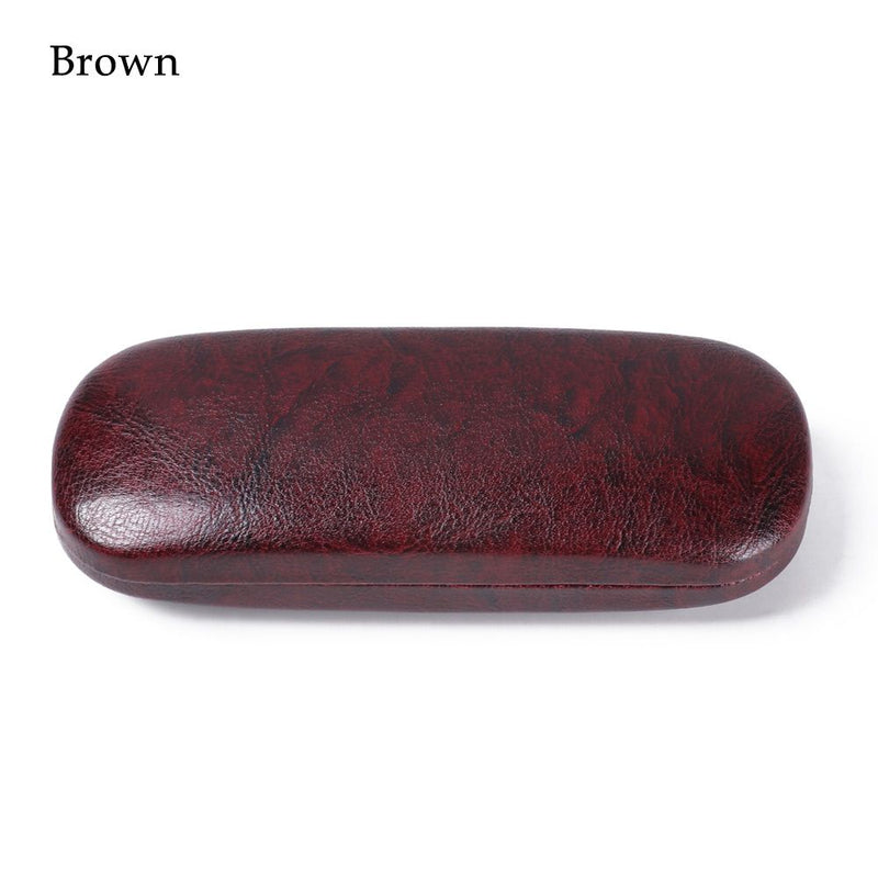 PU leather spectacle case, view 3 - MRSLM