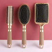 portable anti-static hair brush - MRSLM