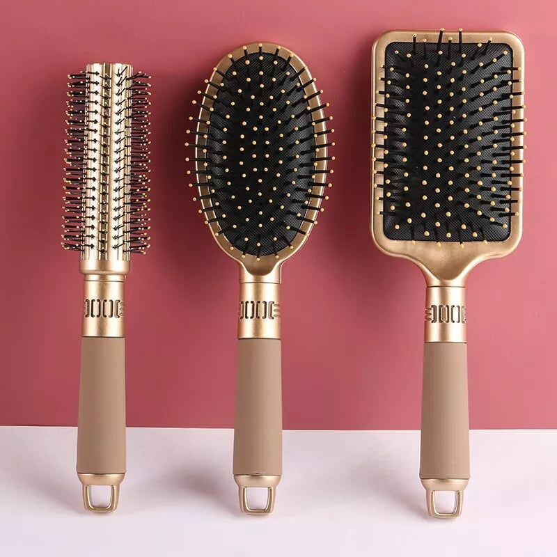 portable anti-static hair brush - MRSLM