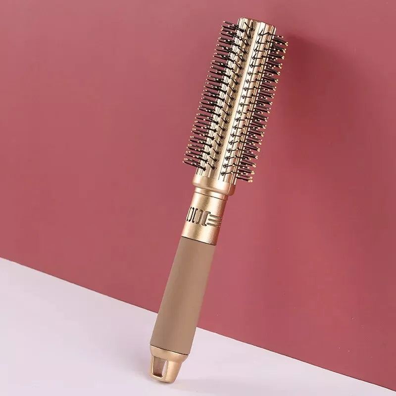portable anti-static hair brush, view 2 - MRSLM
