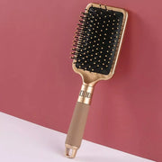 portable anti-static hair brush, view 4 - MRSLM