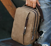 canvas crossbody bag, view 6 - MRSLM
